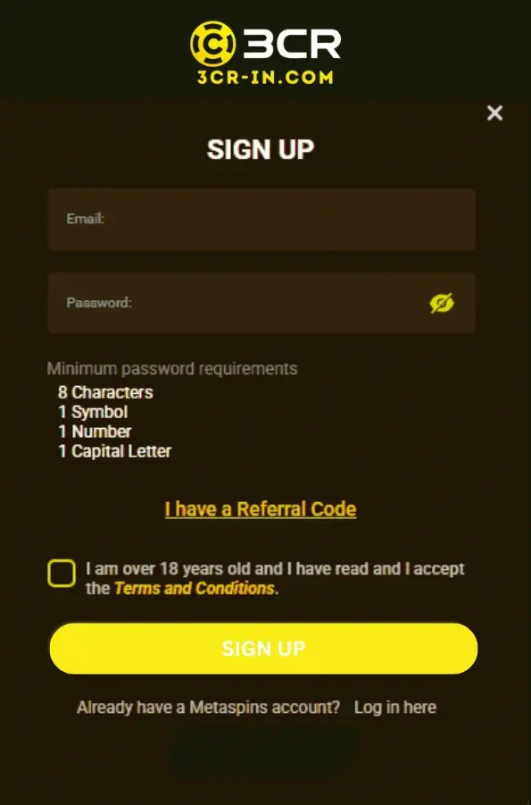 register and login